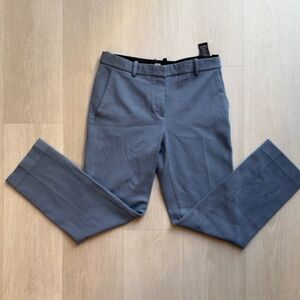 Theory Tailor Trouser C_Union Knit Pants - Size 0, Light Blue, Sophisticated